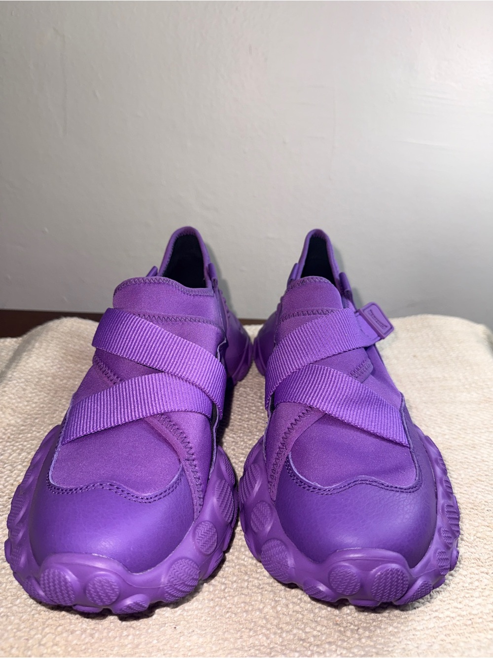 Camper Purple Slip-On Sport Sneakers